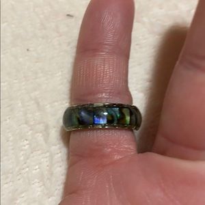 Beaded ring. Multicolor